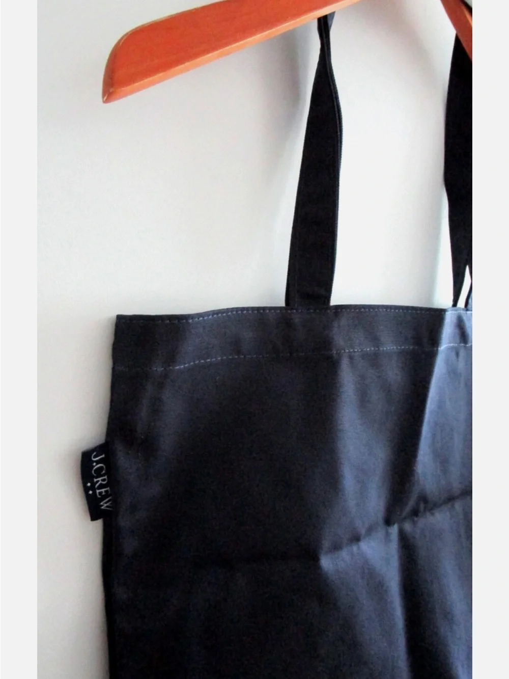 J.Crew Navy Canvas Tote Bag classic w/ tags